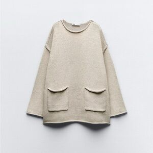Zara Pocket knit sweater